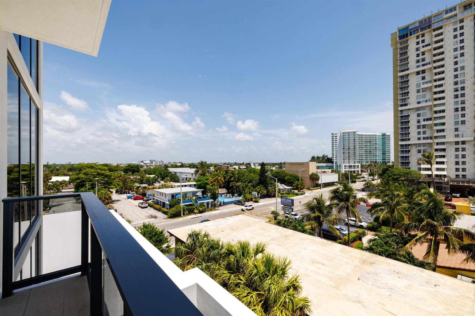 Terrace with City Views