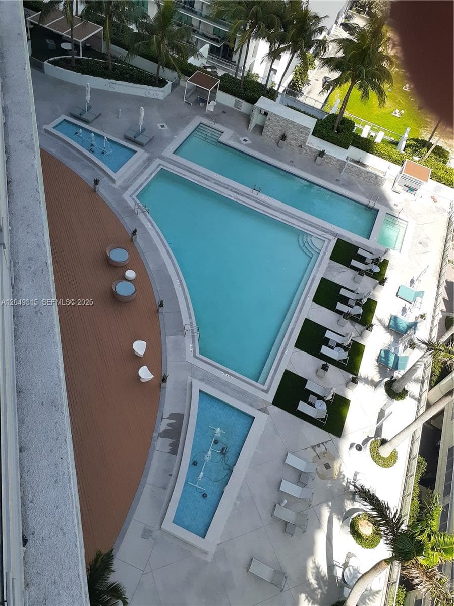 POOL VIEW FROM BALCONY