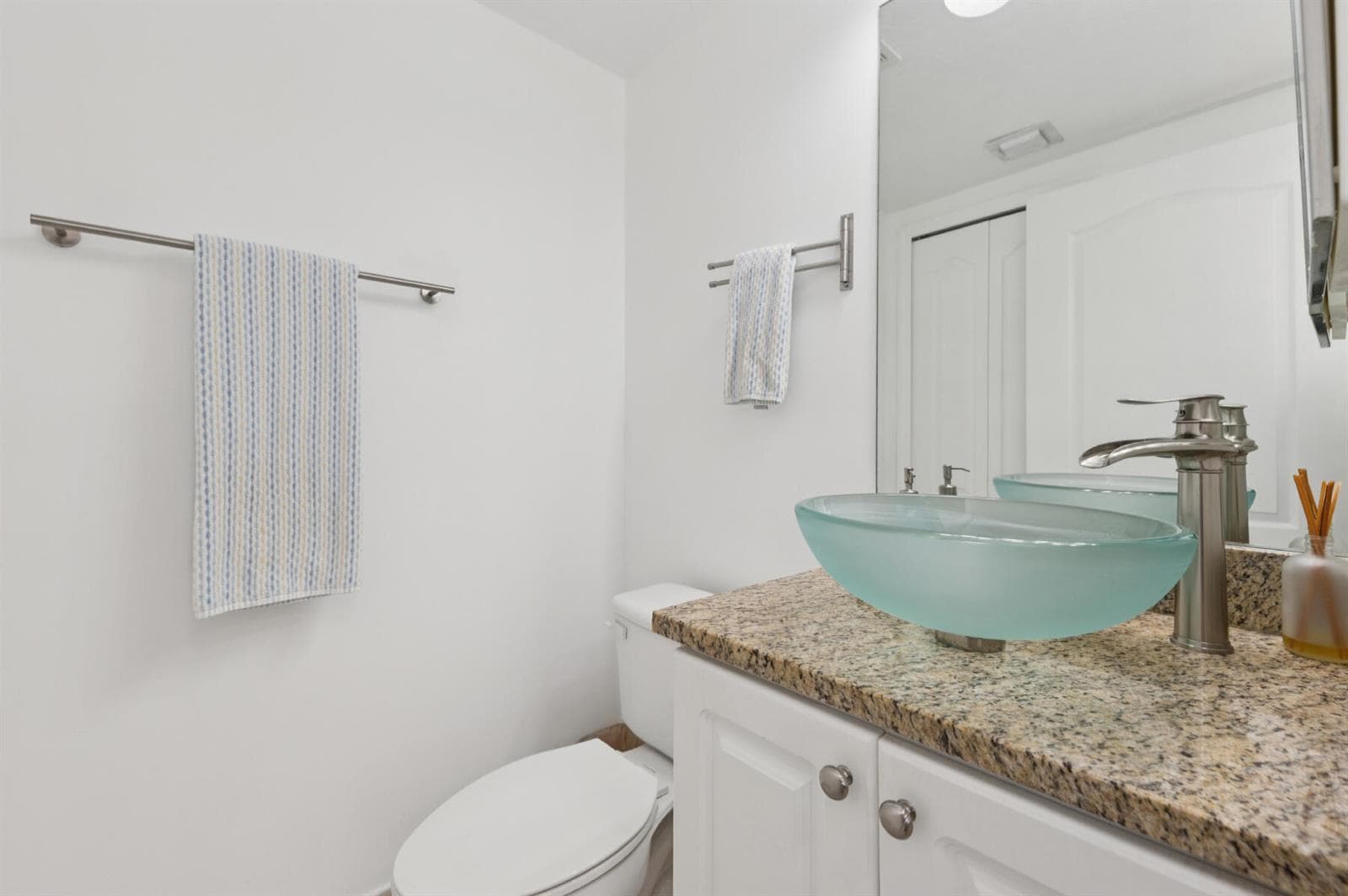Main level Half Bath