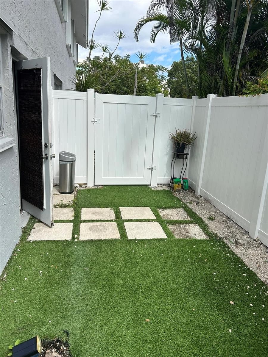 Great private patio