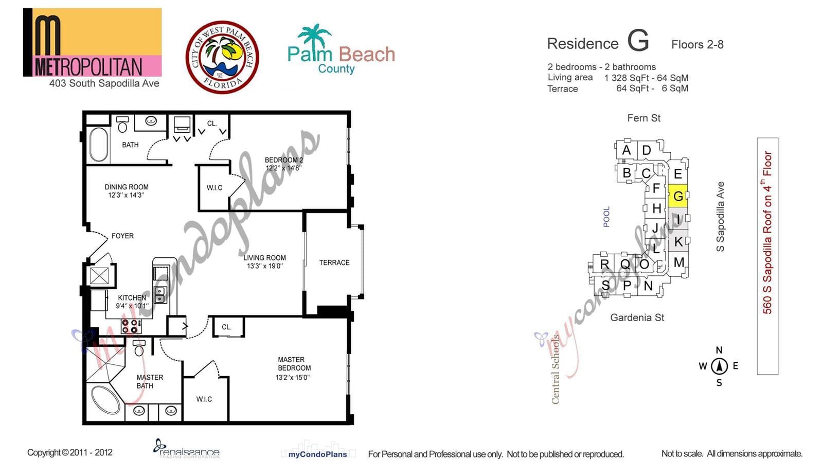 Floor Plan - Metropolitan #307