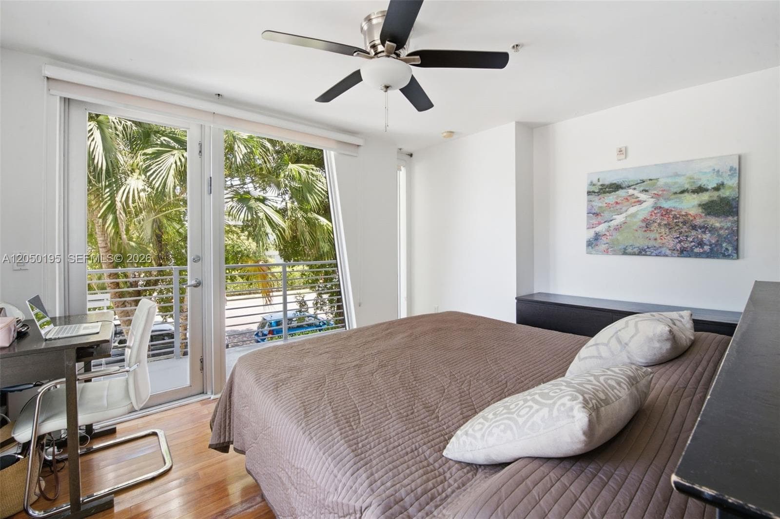 Main Bedroom with wrap around balcony!