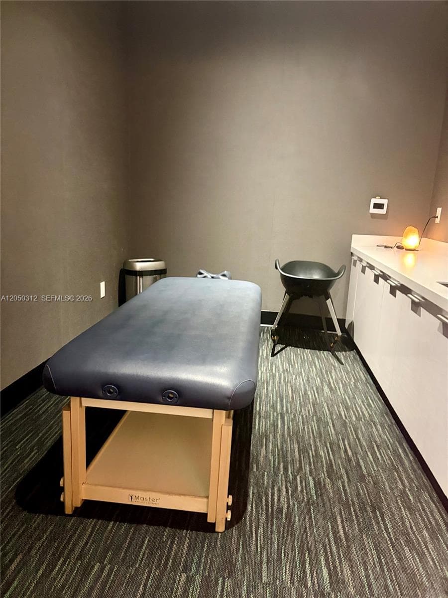 Private massage room