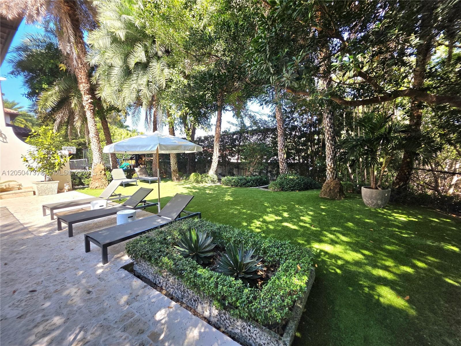Pool area