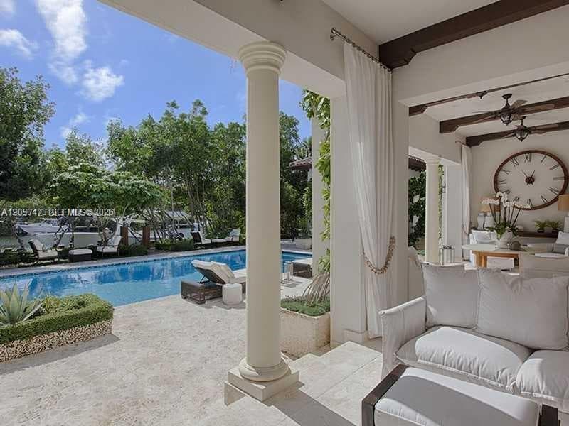 Pool area