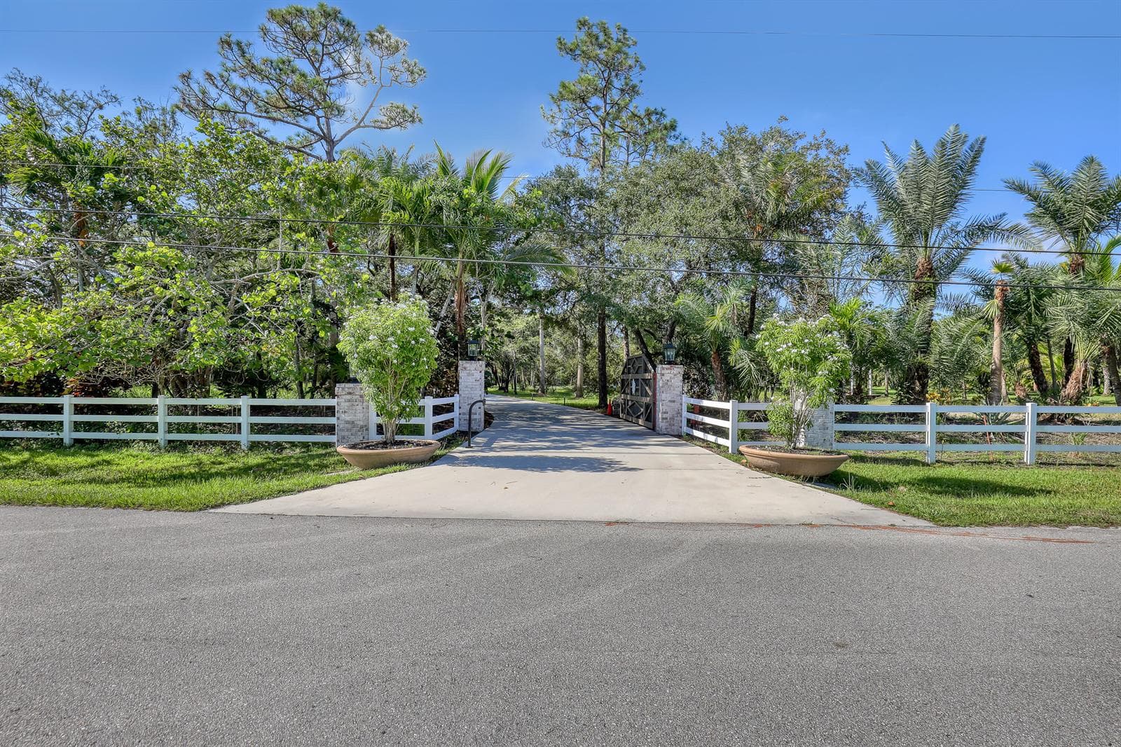 Private Gated Entrance