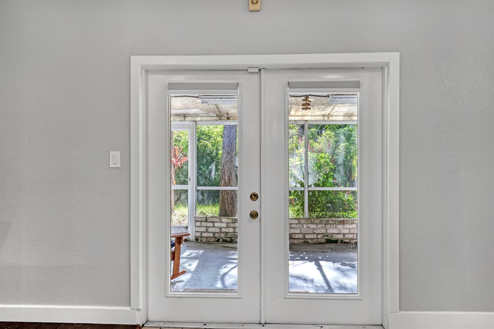 French Door to Patio