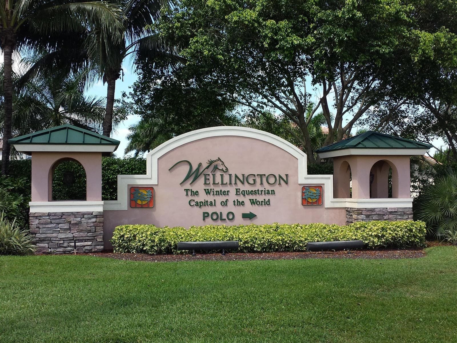 Wellington Equestrian Sign - resized