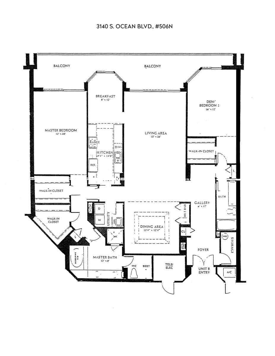 3140 S Ocean Blvd, 506N