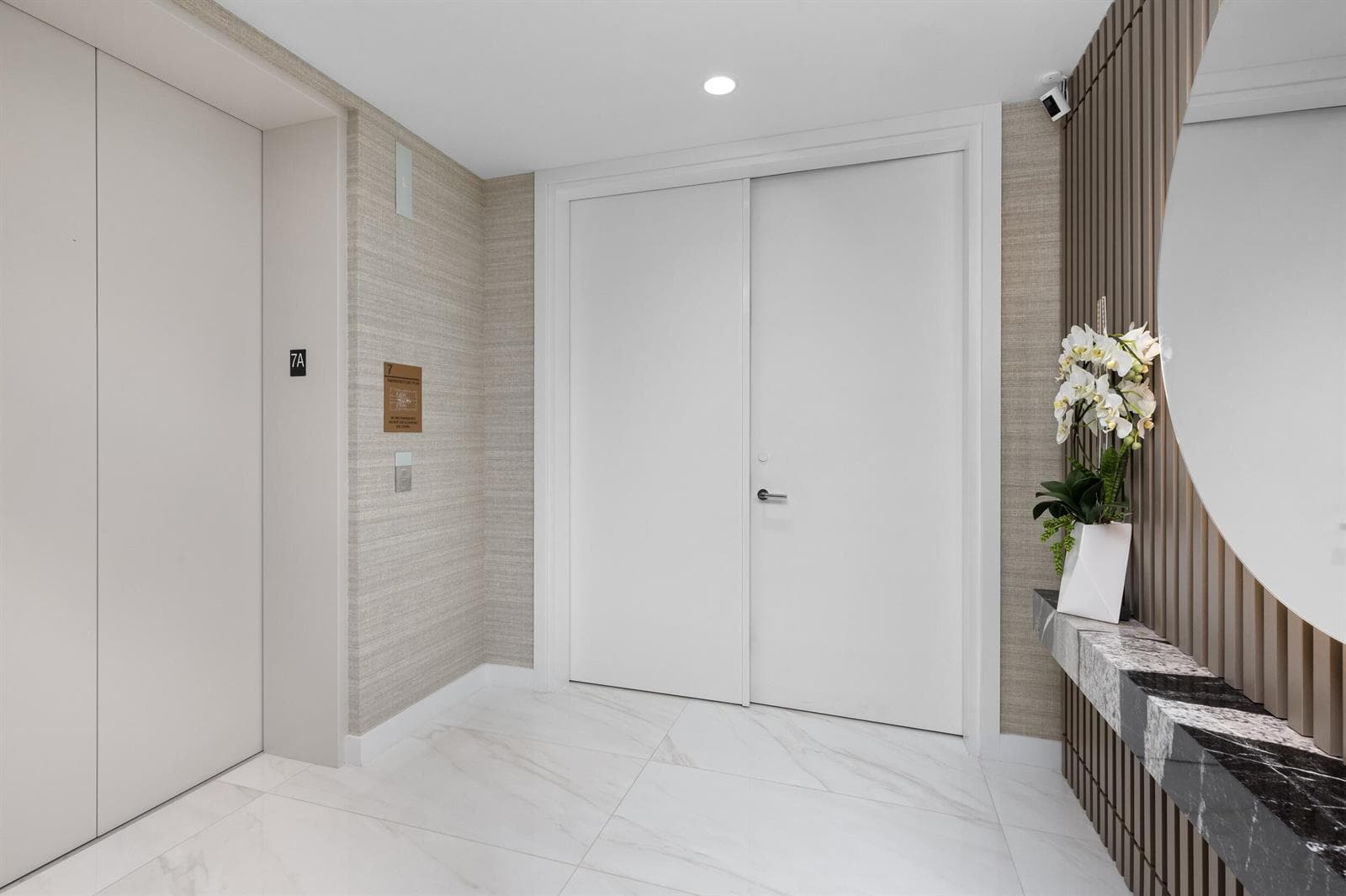 Private Elevator Landing