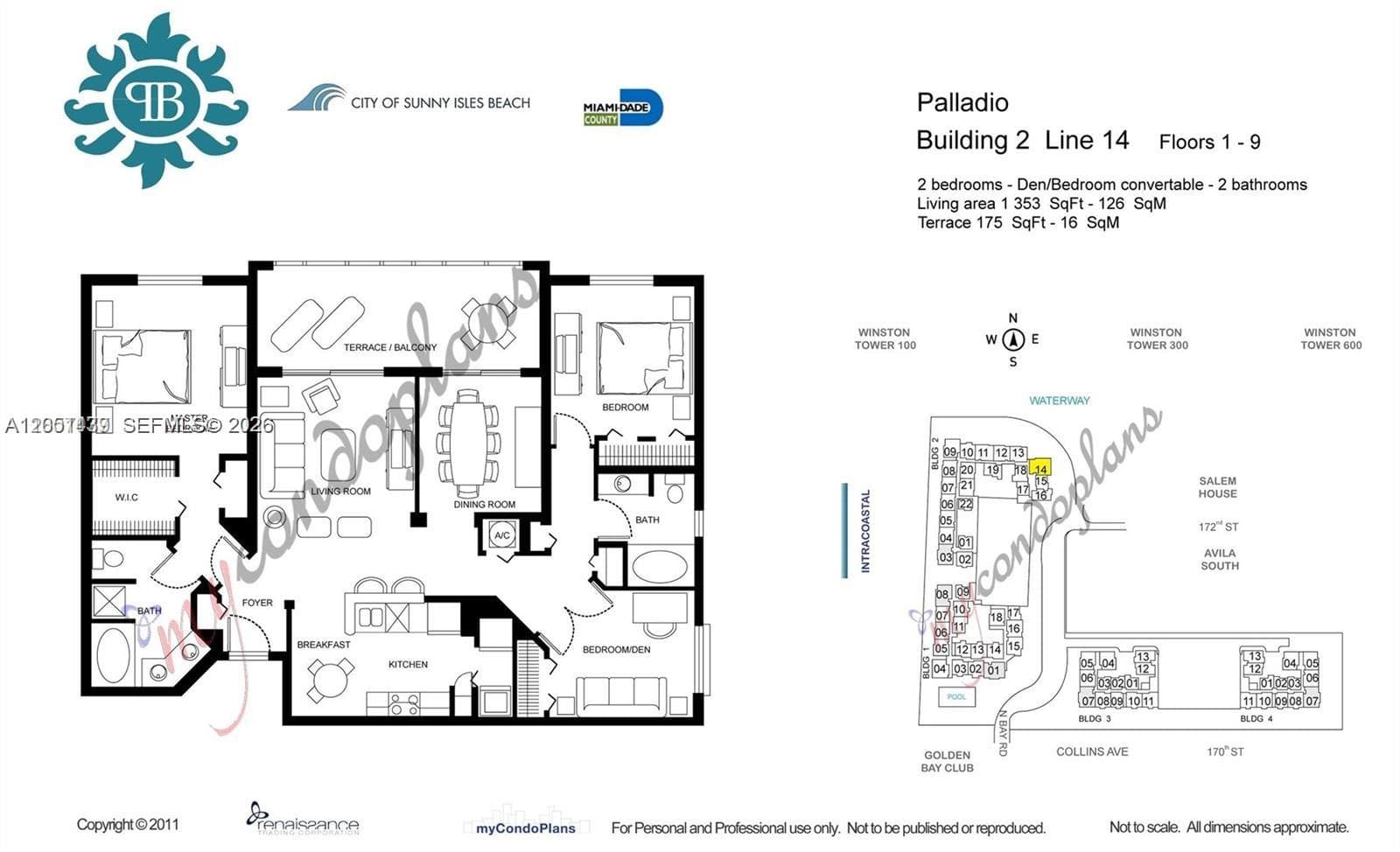Porto Bellagio · #2814 in Sunny Isles Beach - Photo 30