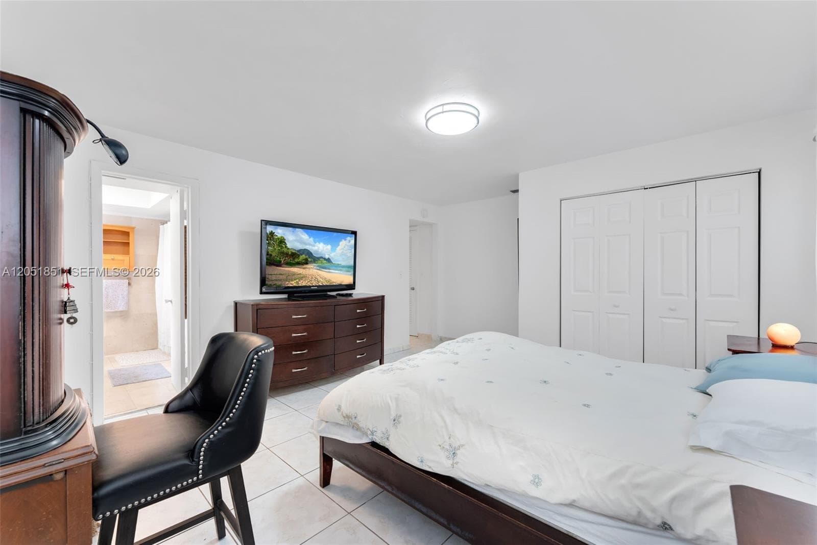 Spacious master bedroom