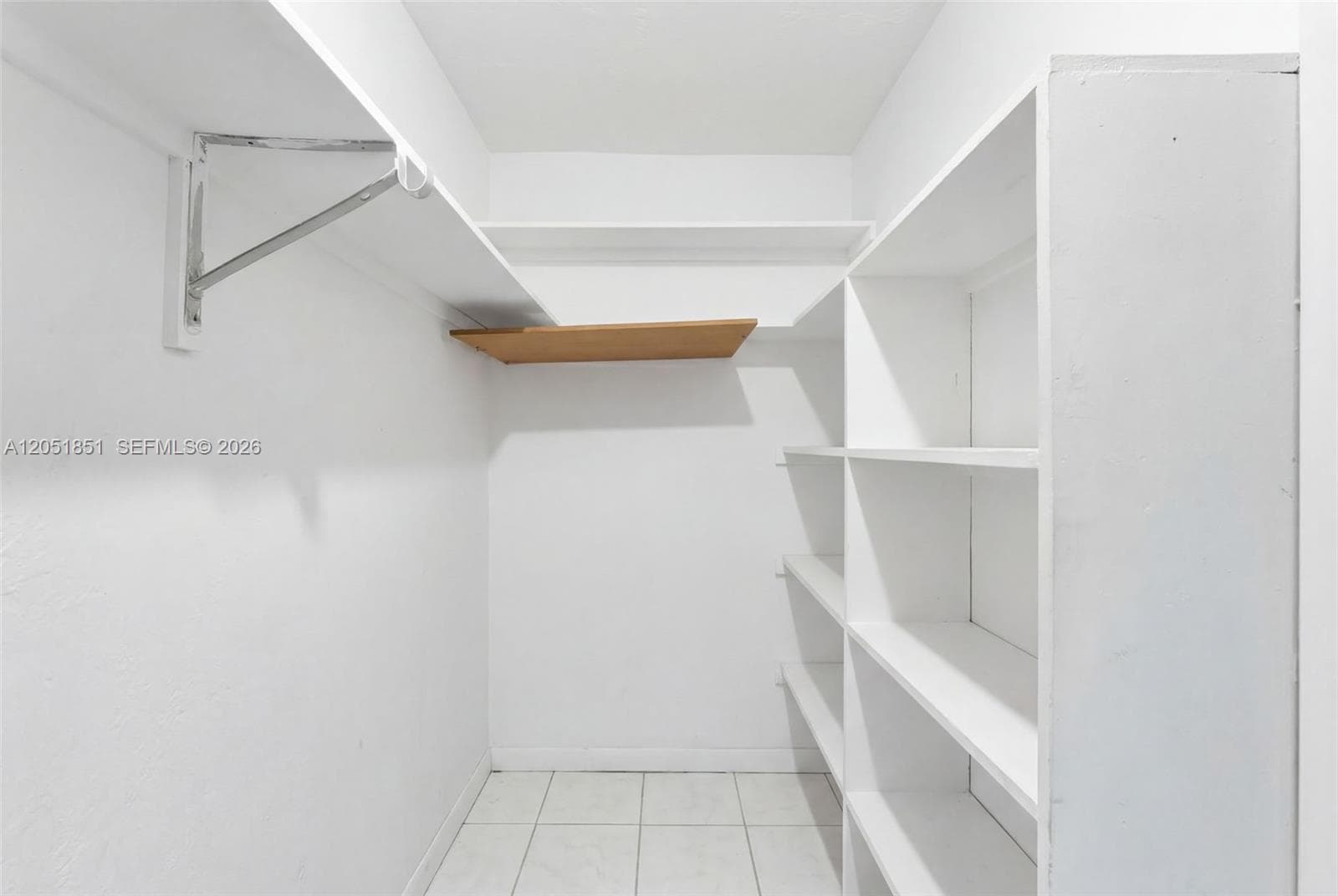 Second walk in closet