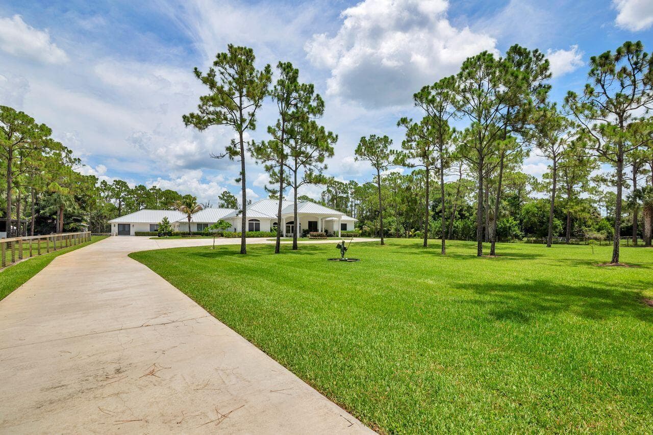 Concrete Paved Driveway
