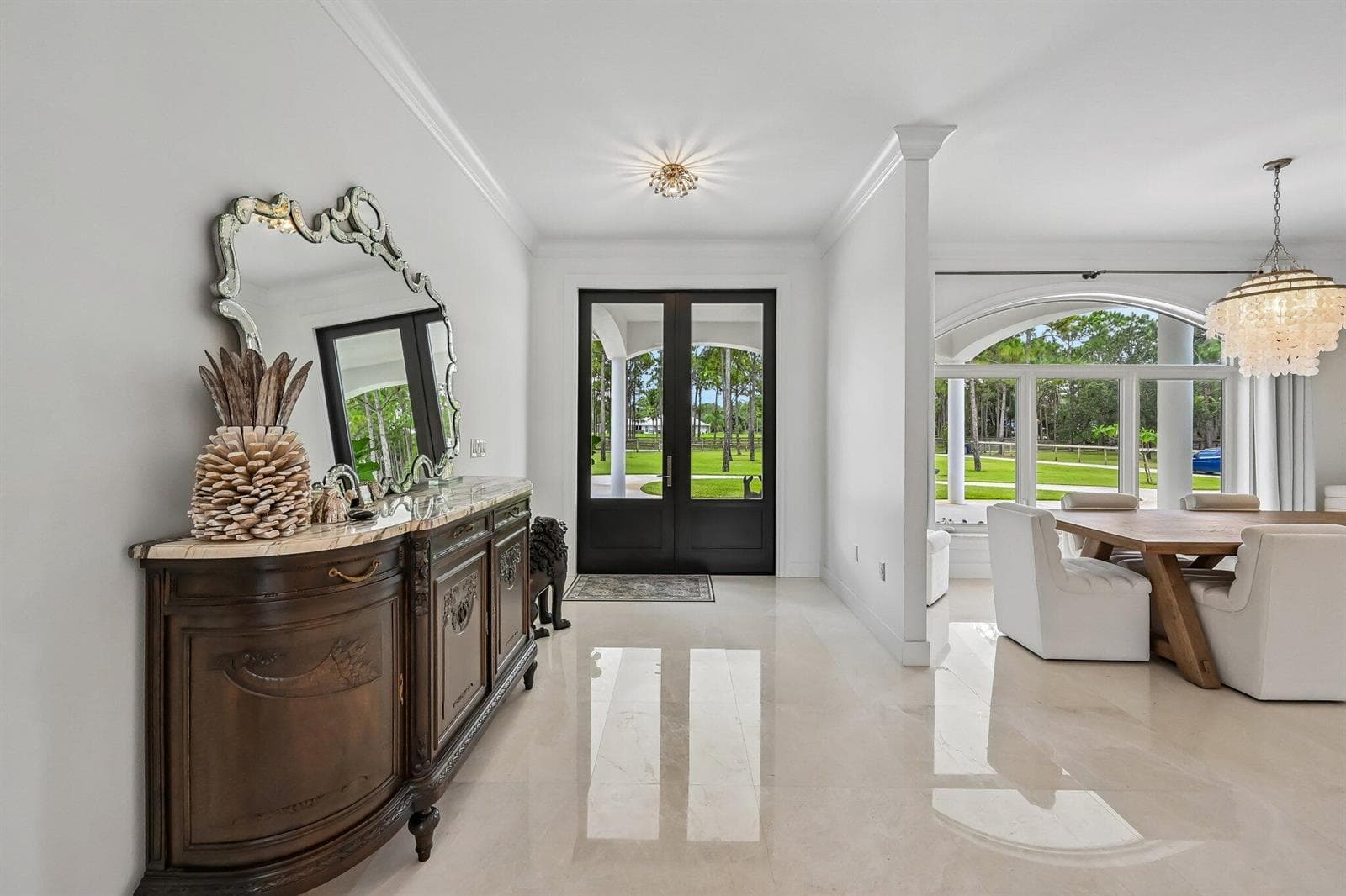 Entry Into Main House