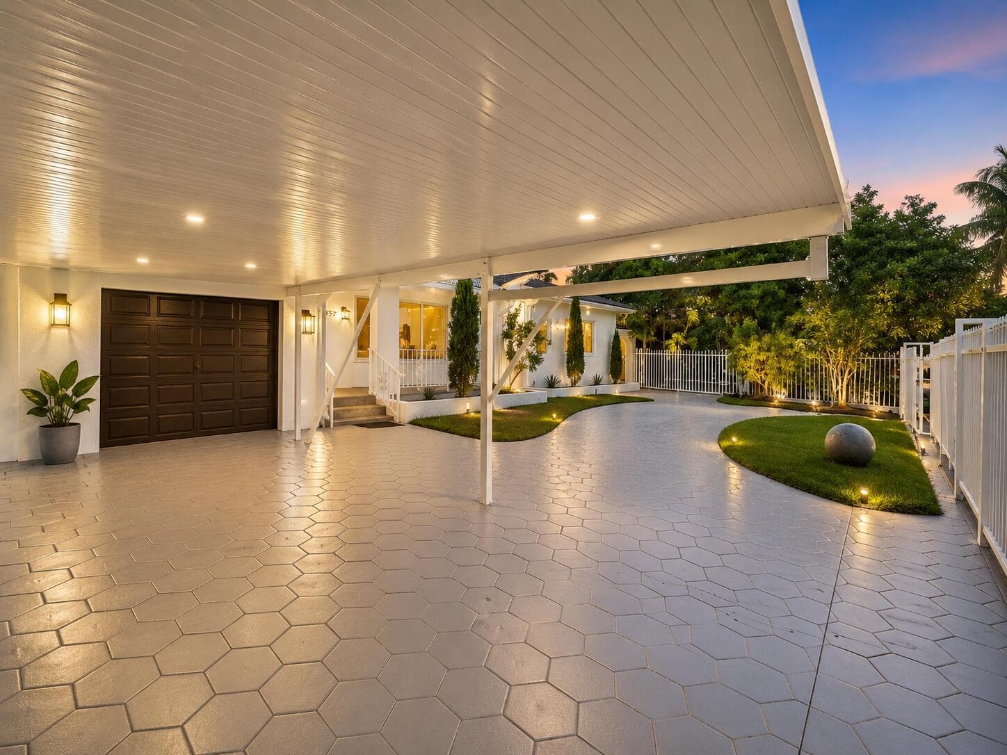Front Driveway View