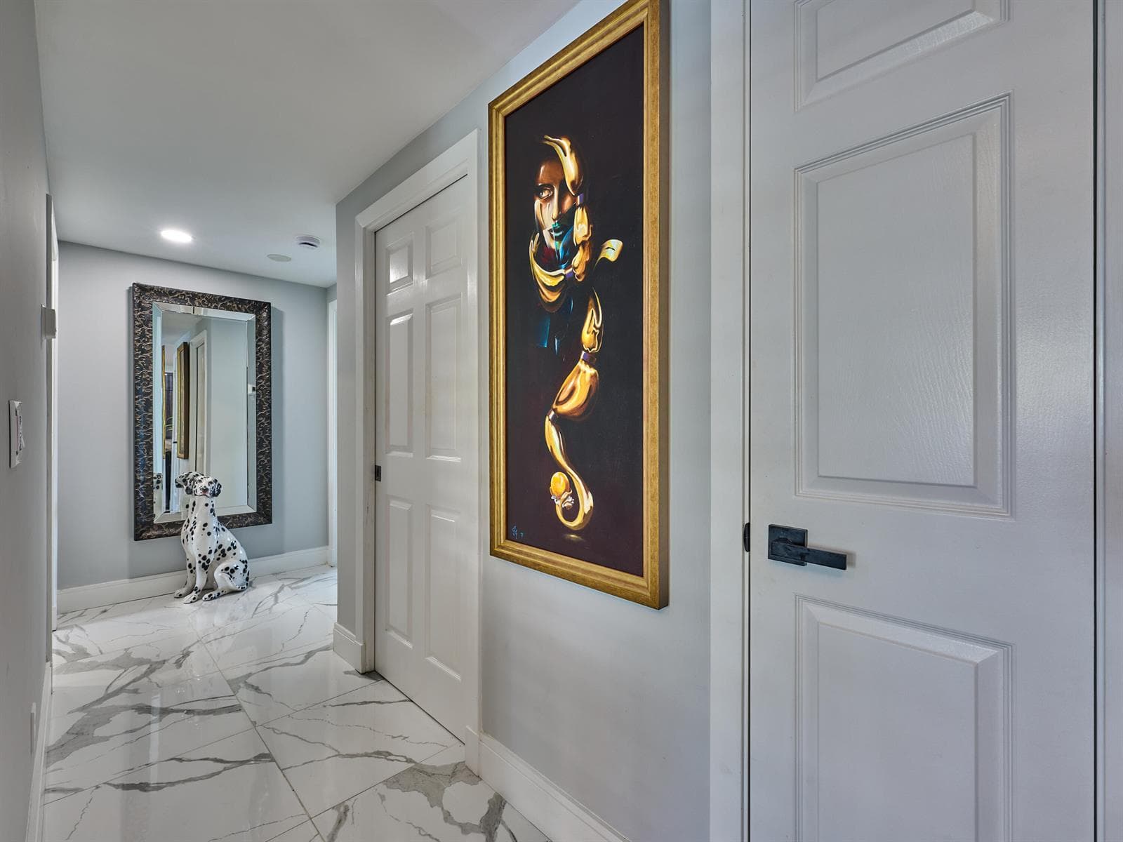 Hallway to Laundry - Beds
