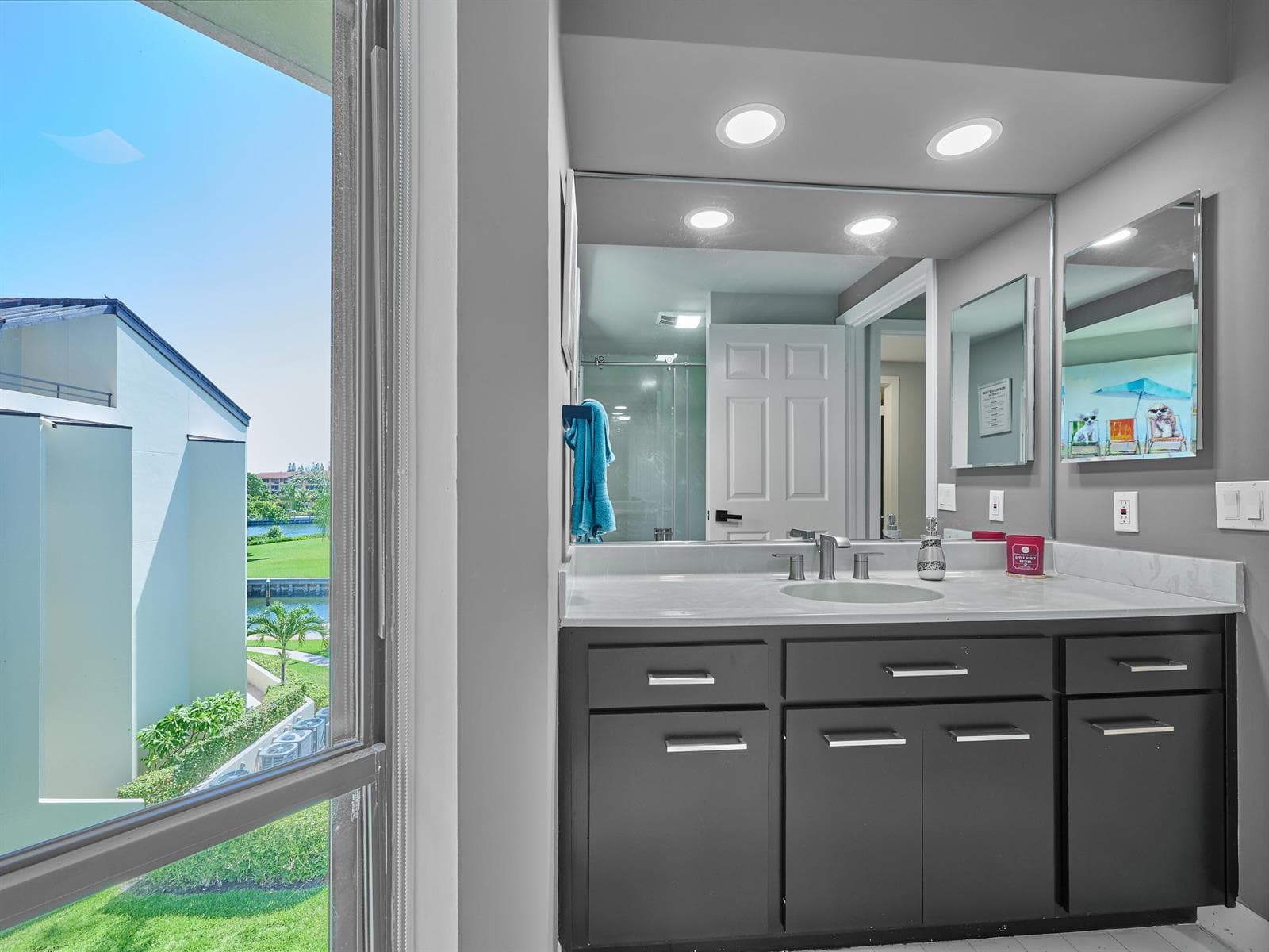 Third Full Bath to window