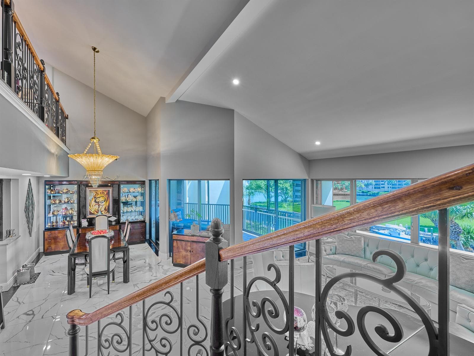 Stairs to loft