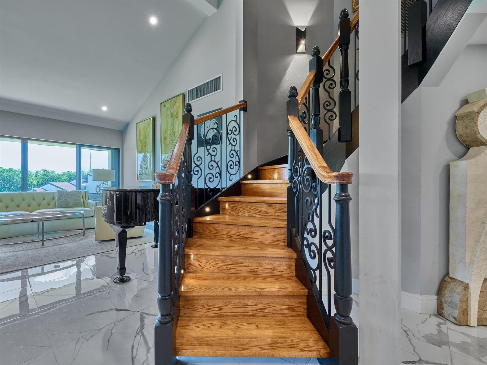 Staircase to Loft - Balcony
