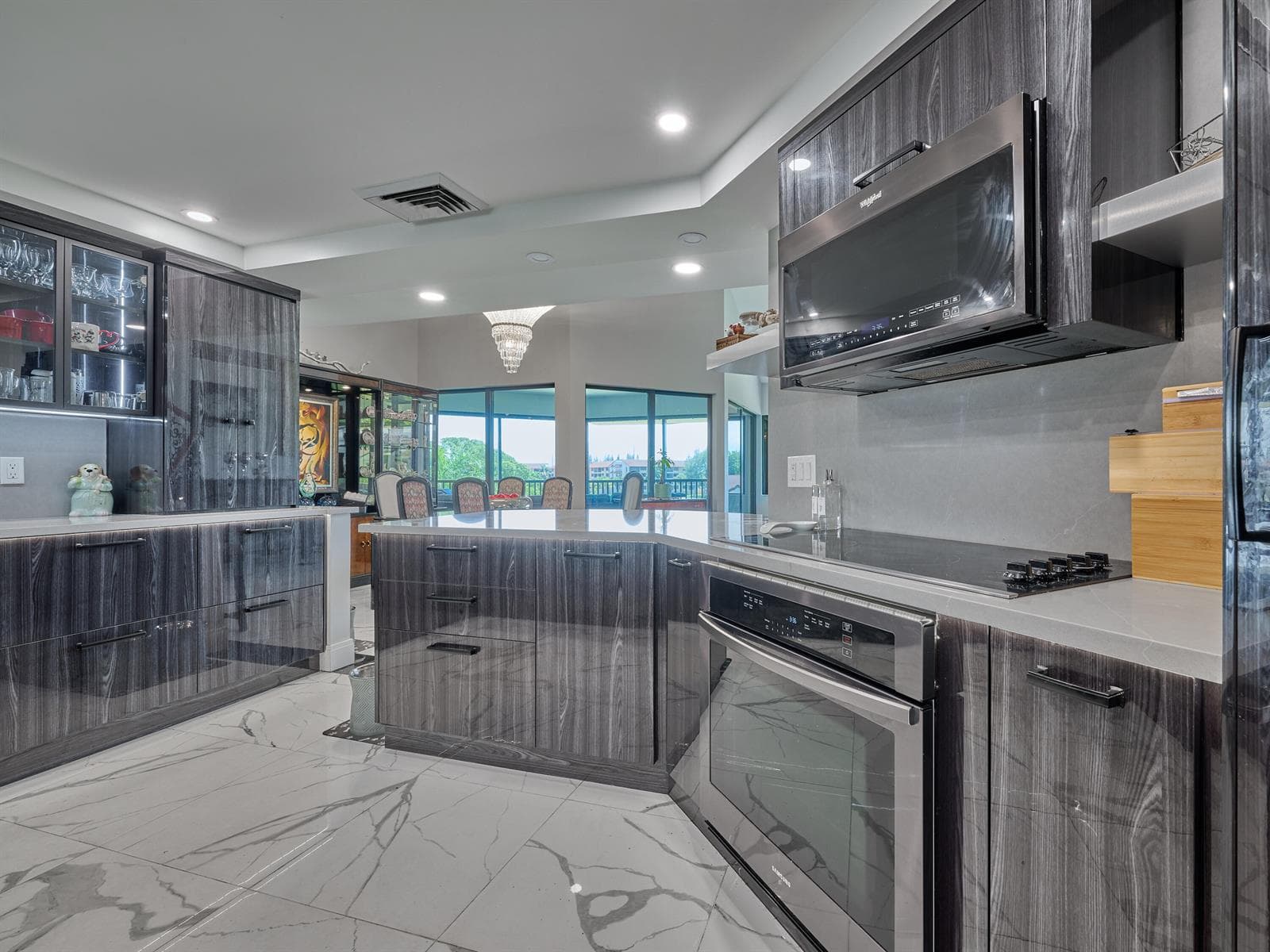 Kitchen to Dining