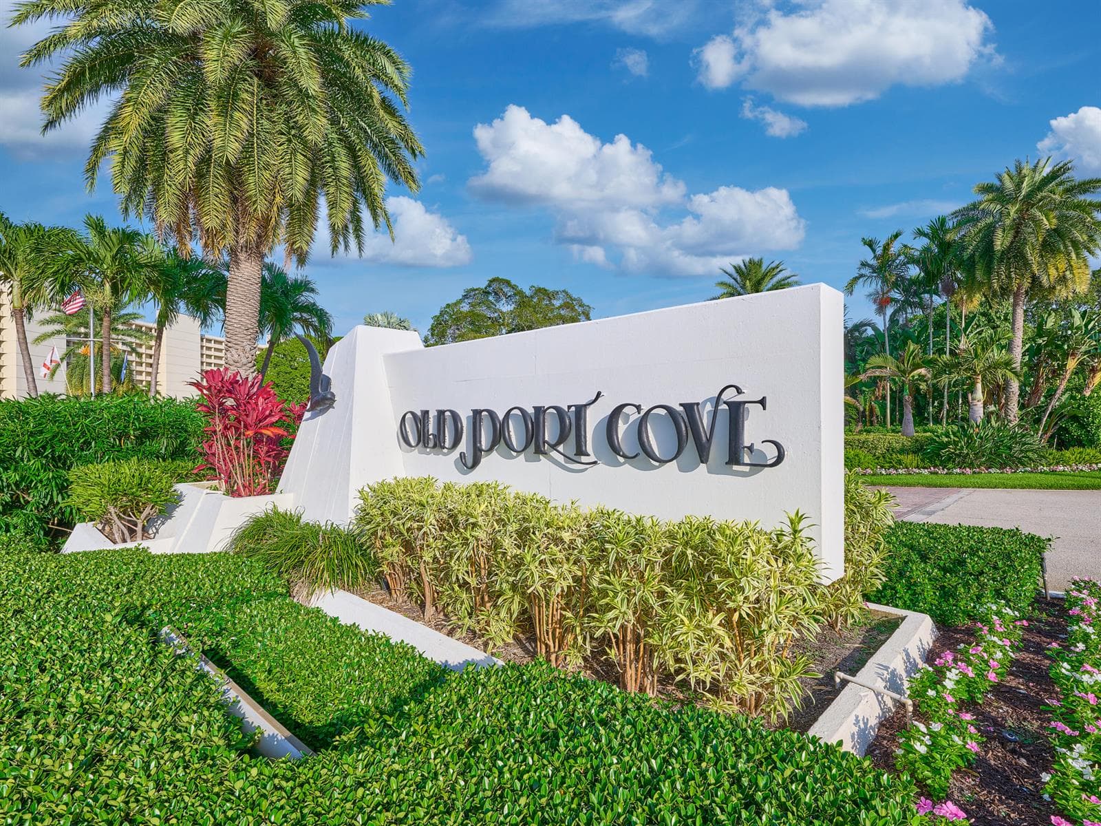 Entry Sign Old Port Cove