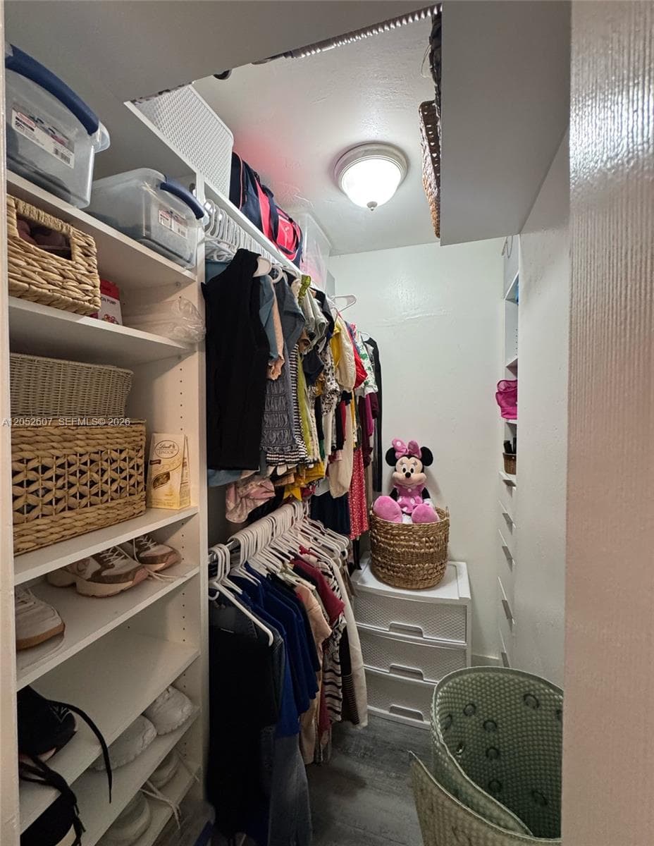primary bd closet