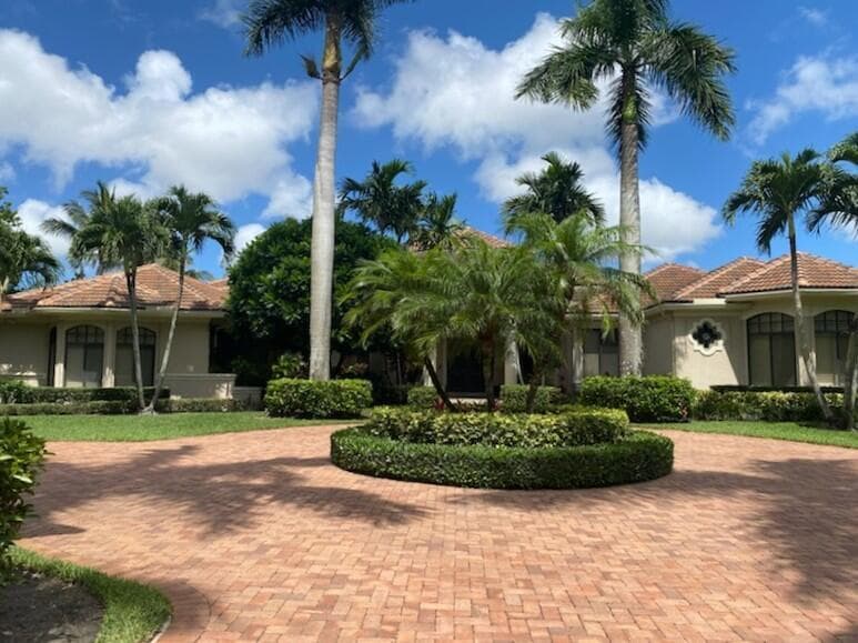 Front of the home