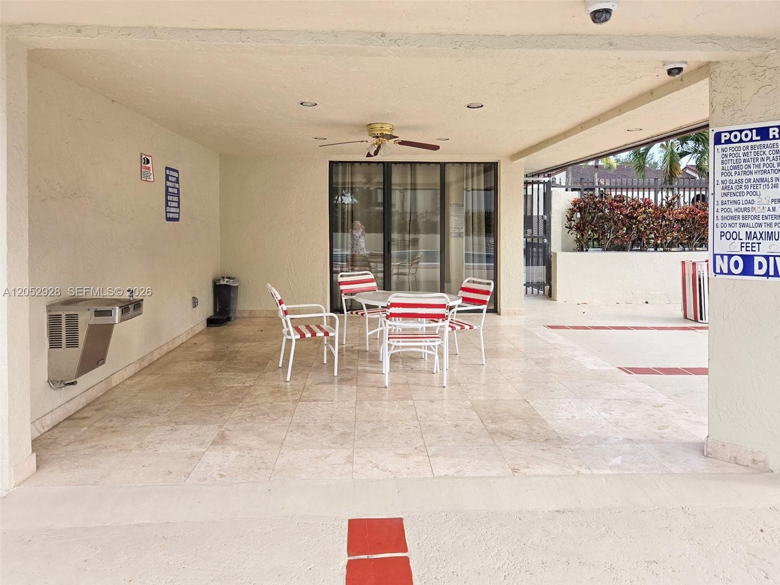 Poolside Patio