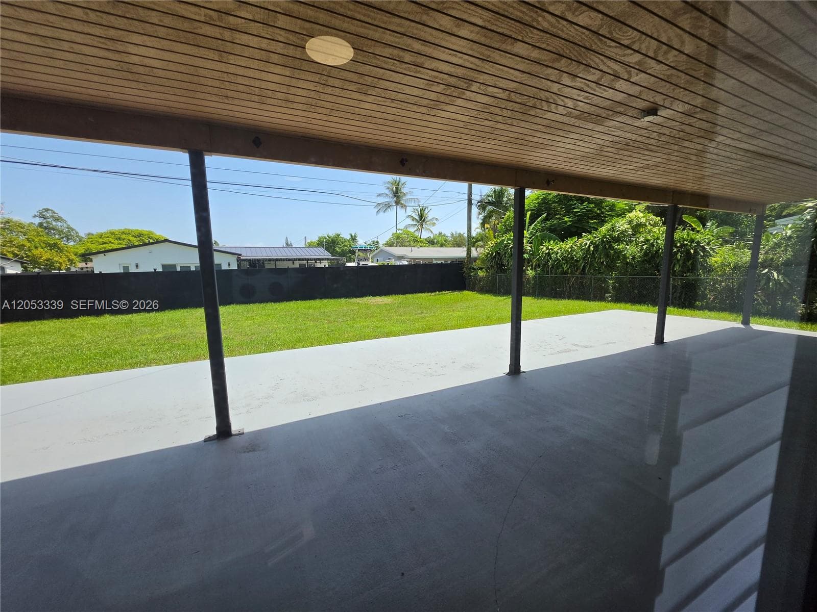 Back Patio