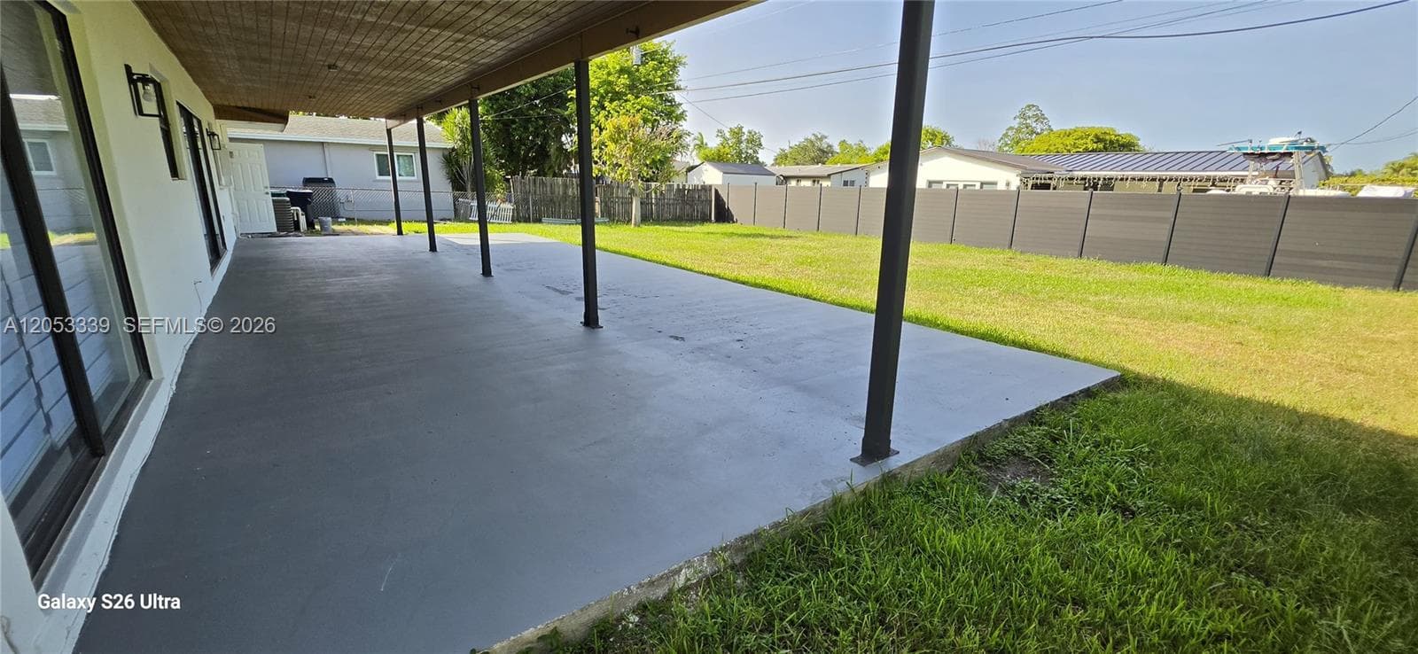 Back Patio