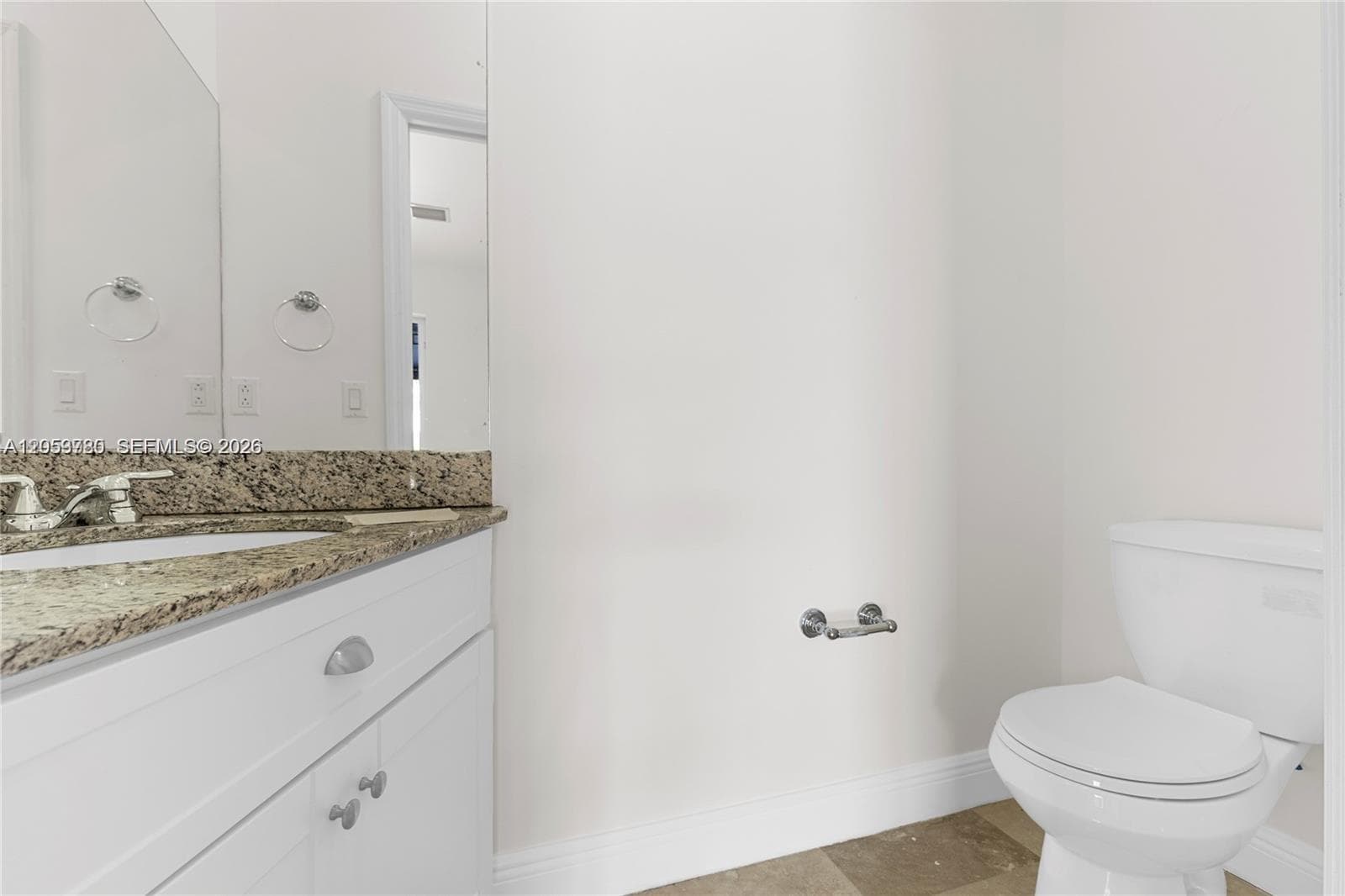 1st floor half bathroom