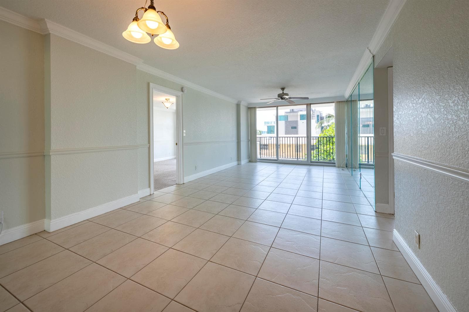 Living - Dining from Entrance