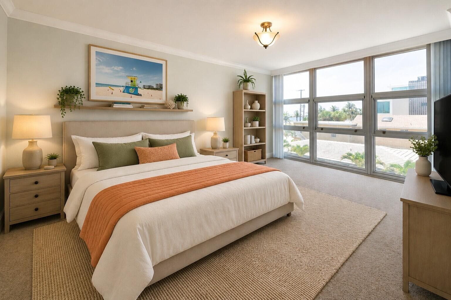Master Bedroom Virtually Staged