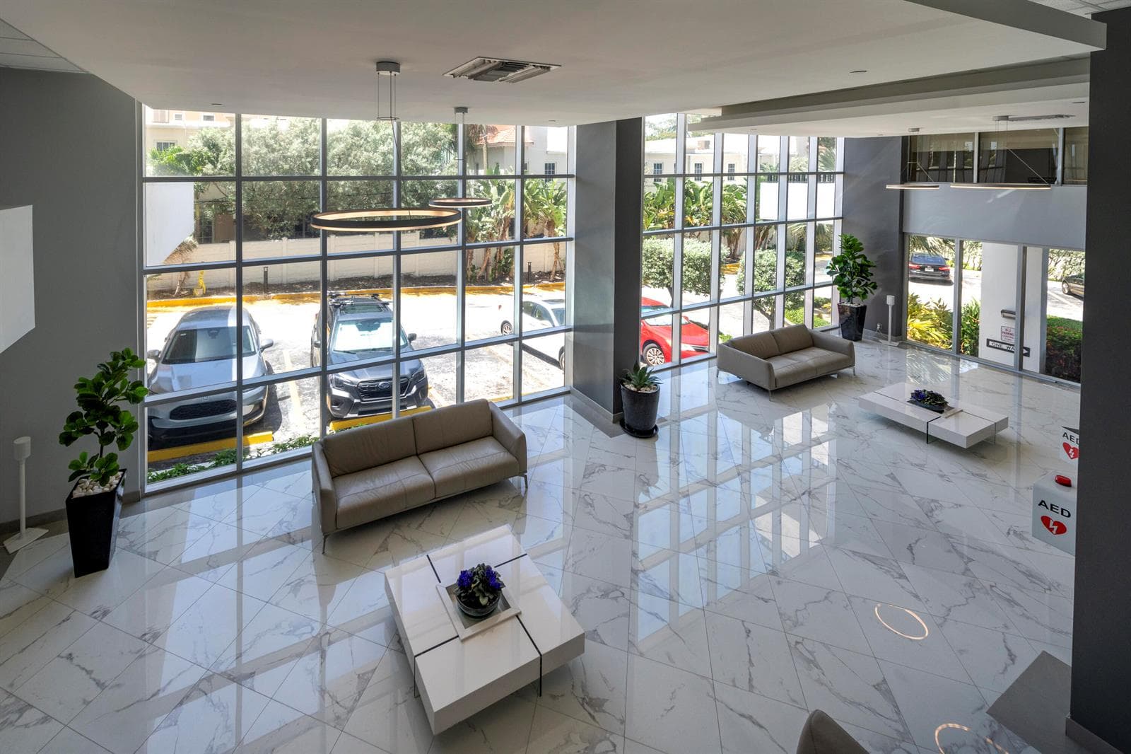 Main Lobby from Fitness Level