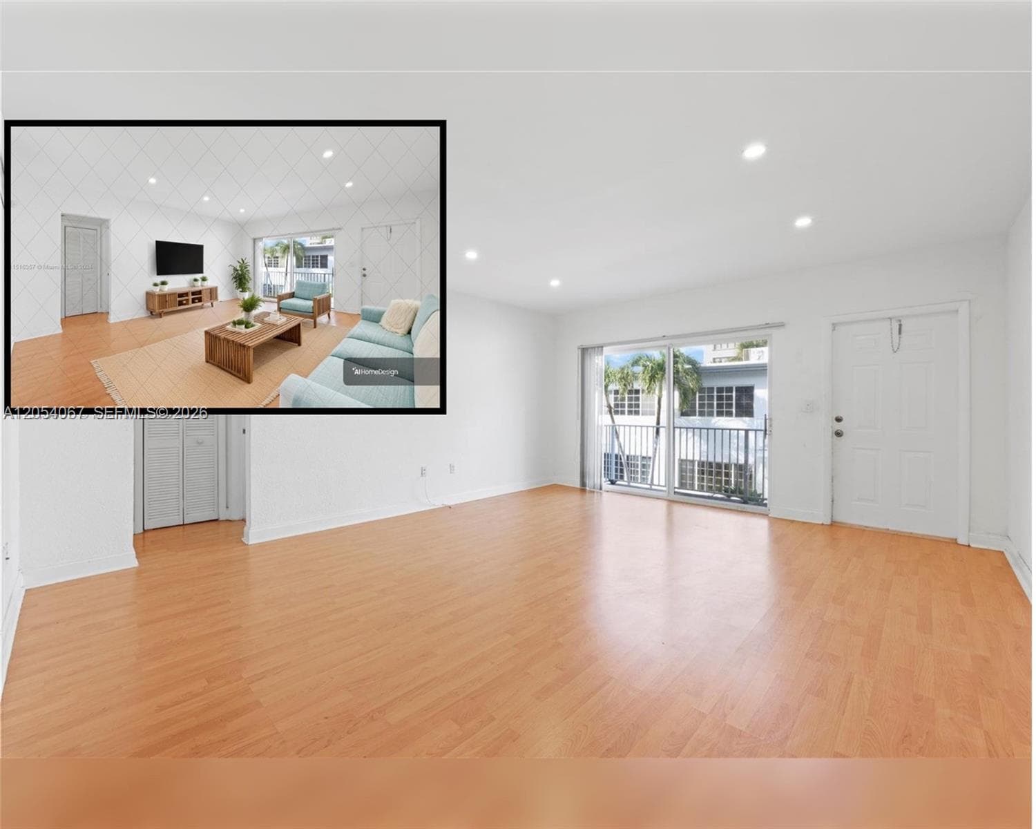 Virtually Staged-Before & After