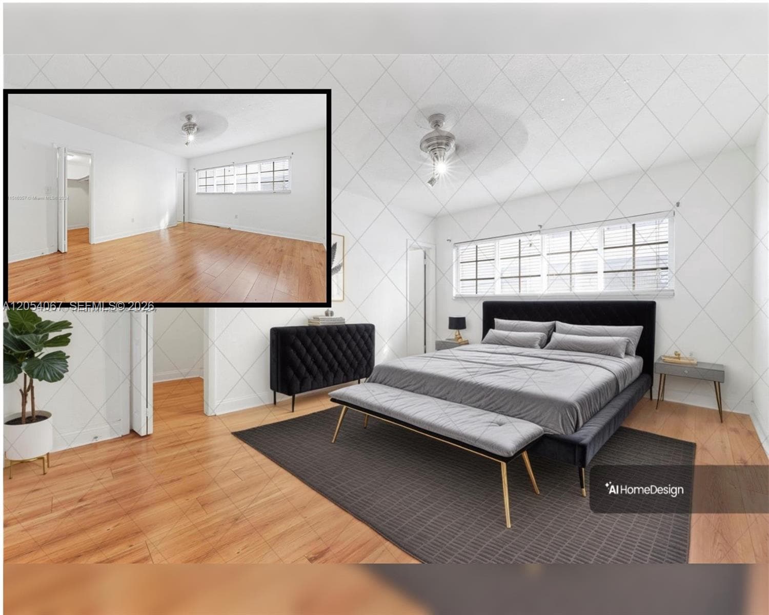 Virtually Staged-Before & After