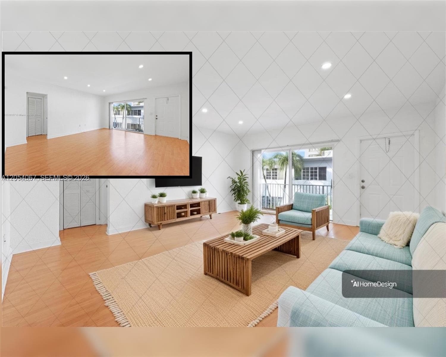 Virtually Staged-Before & After
