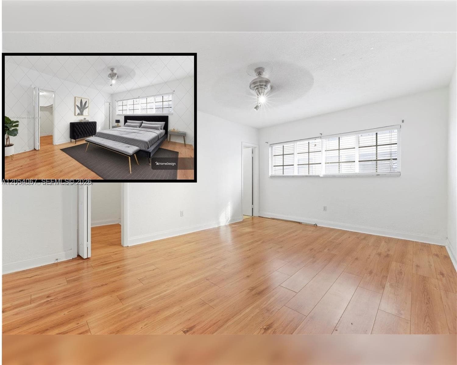 Virtually Staged-Before & After