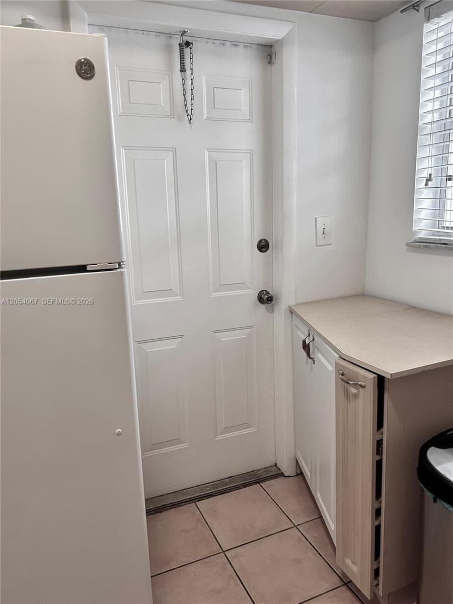 Kitchen back door