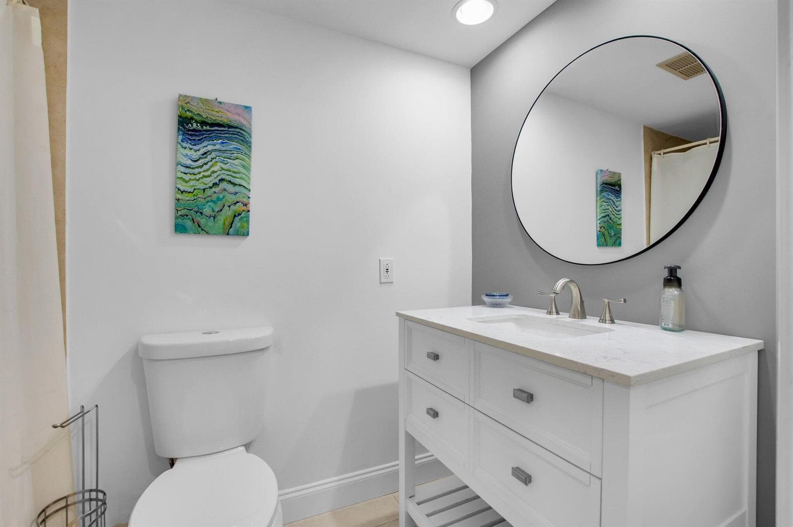 first floor bath