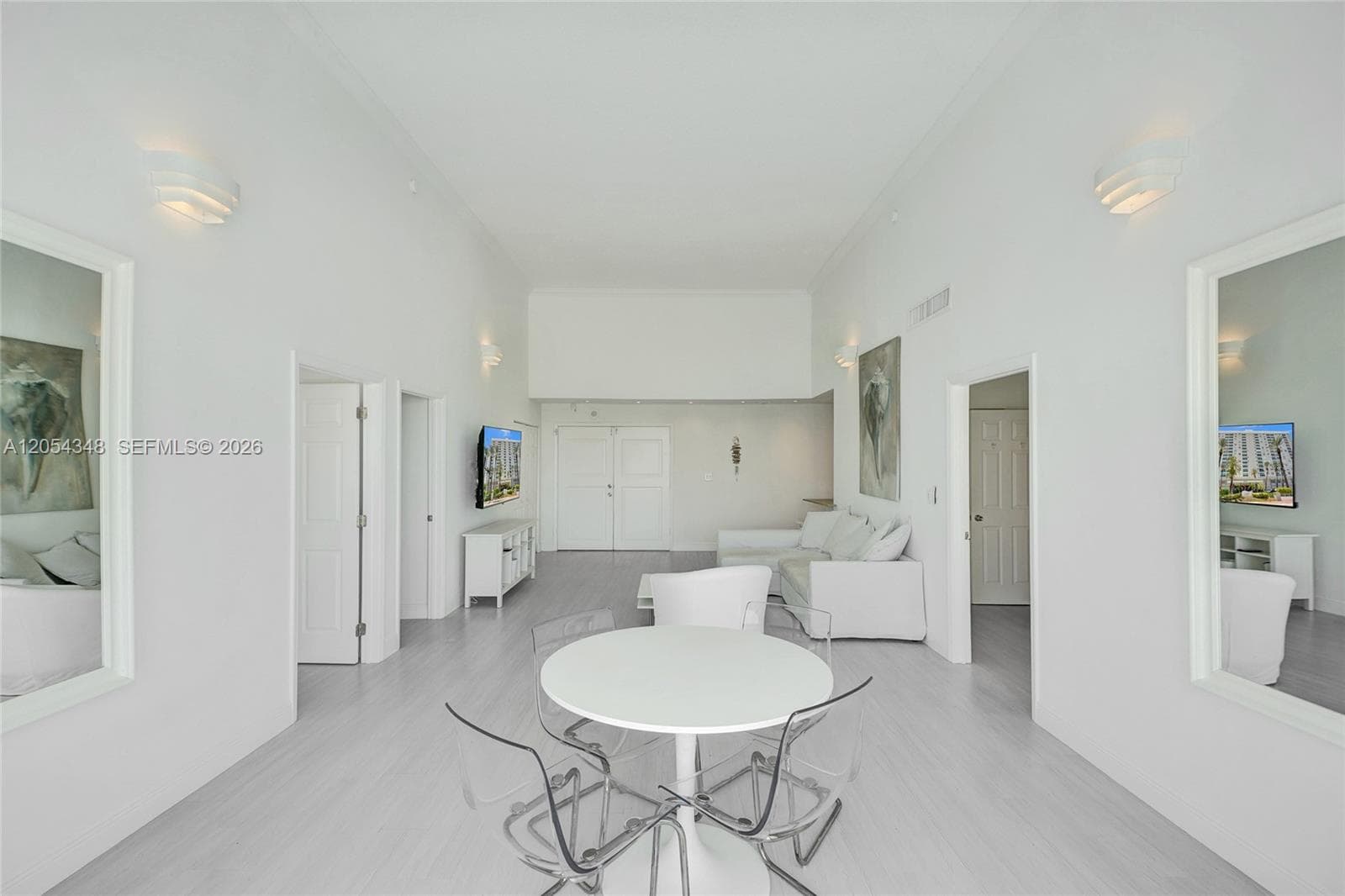 Living Room & Dining Area