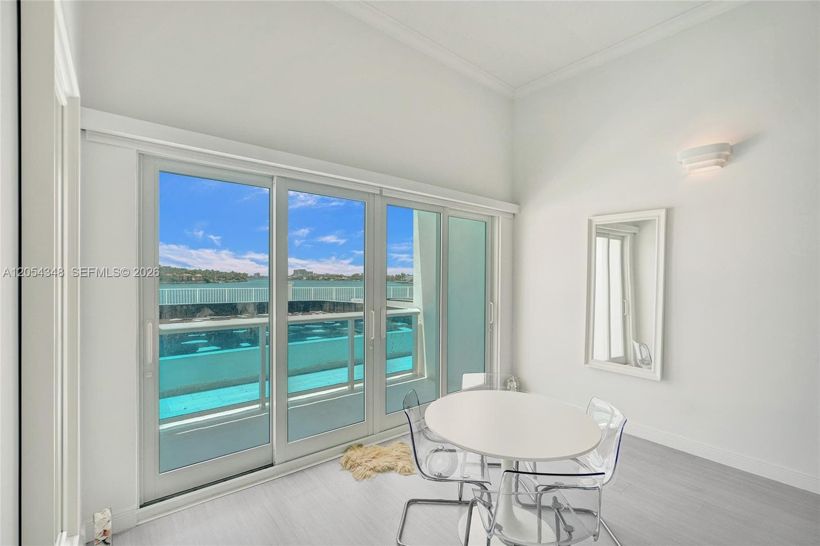 Dining Area Overlooking Vew