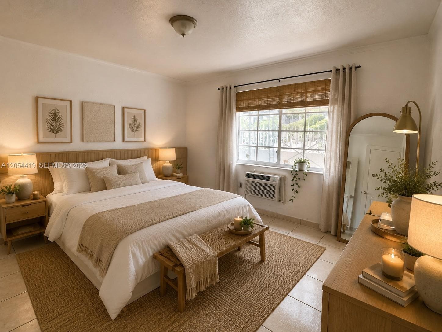 STAGED bedroom