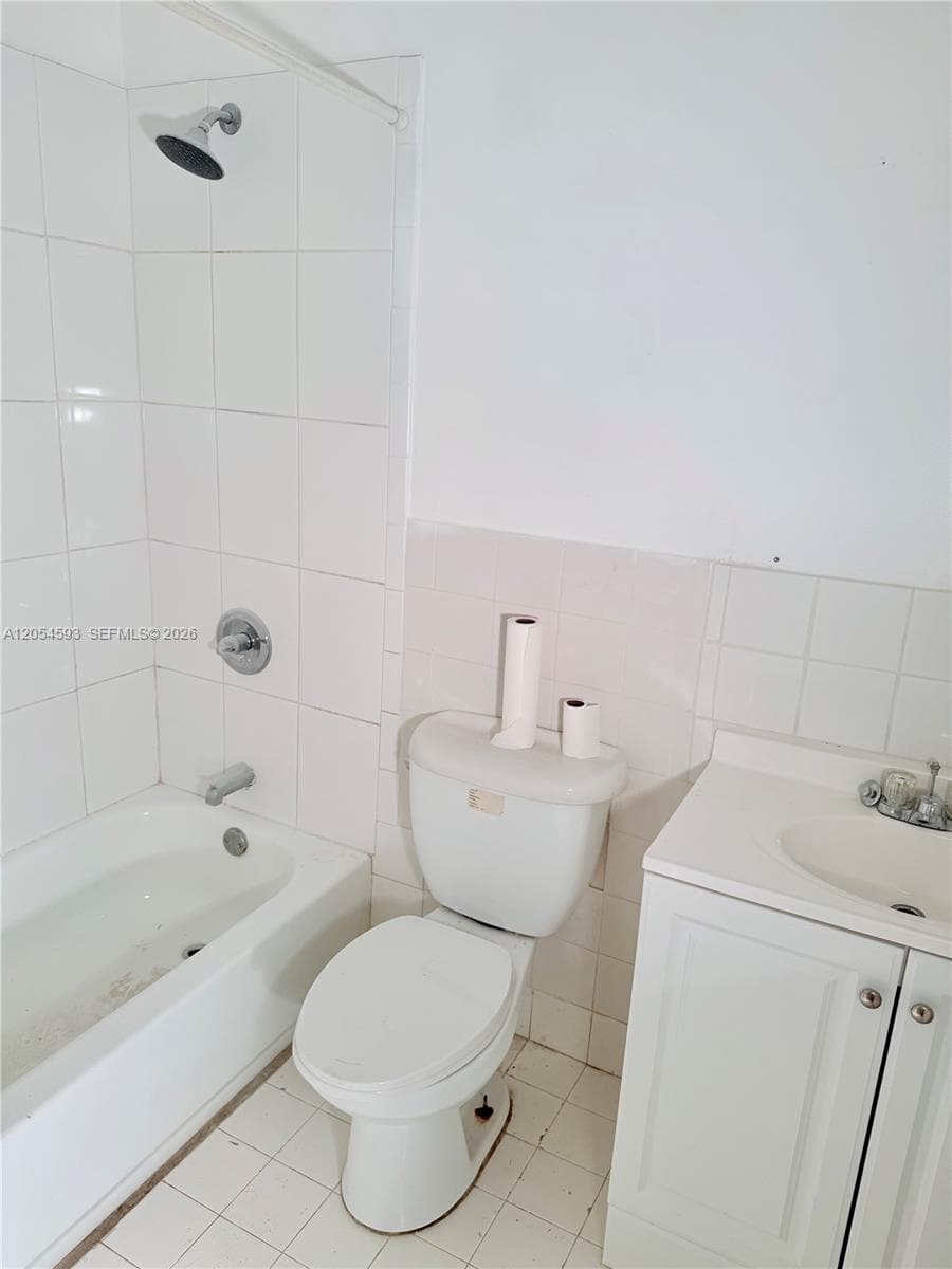 Hallway bathroom