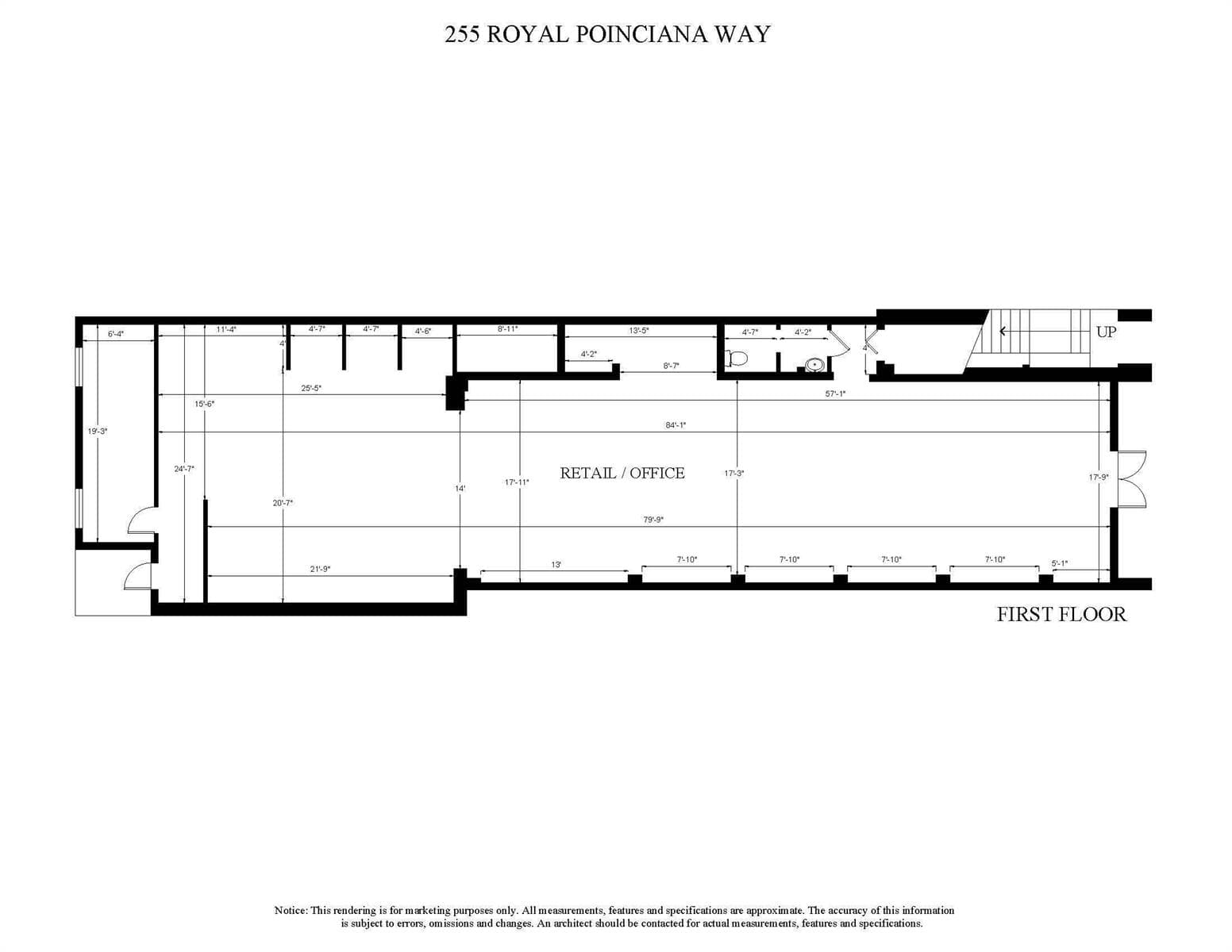 255 ROYAL POINCIANA WAY 1ST FLOOR