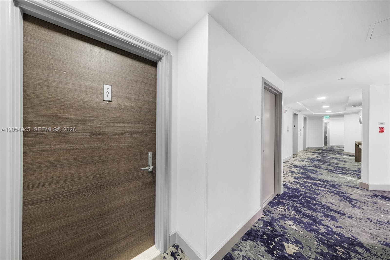 Unit entrance 701