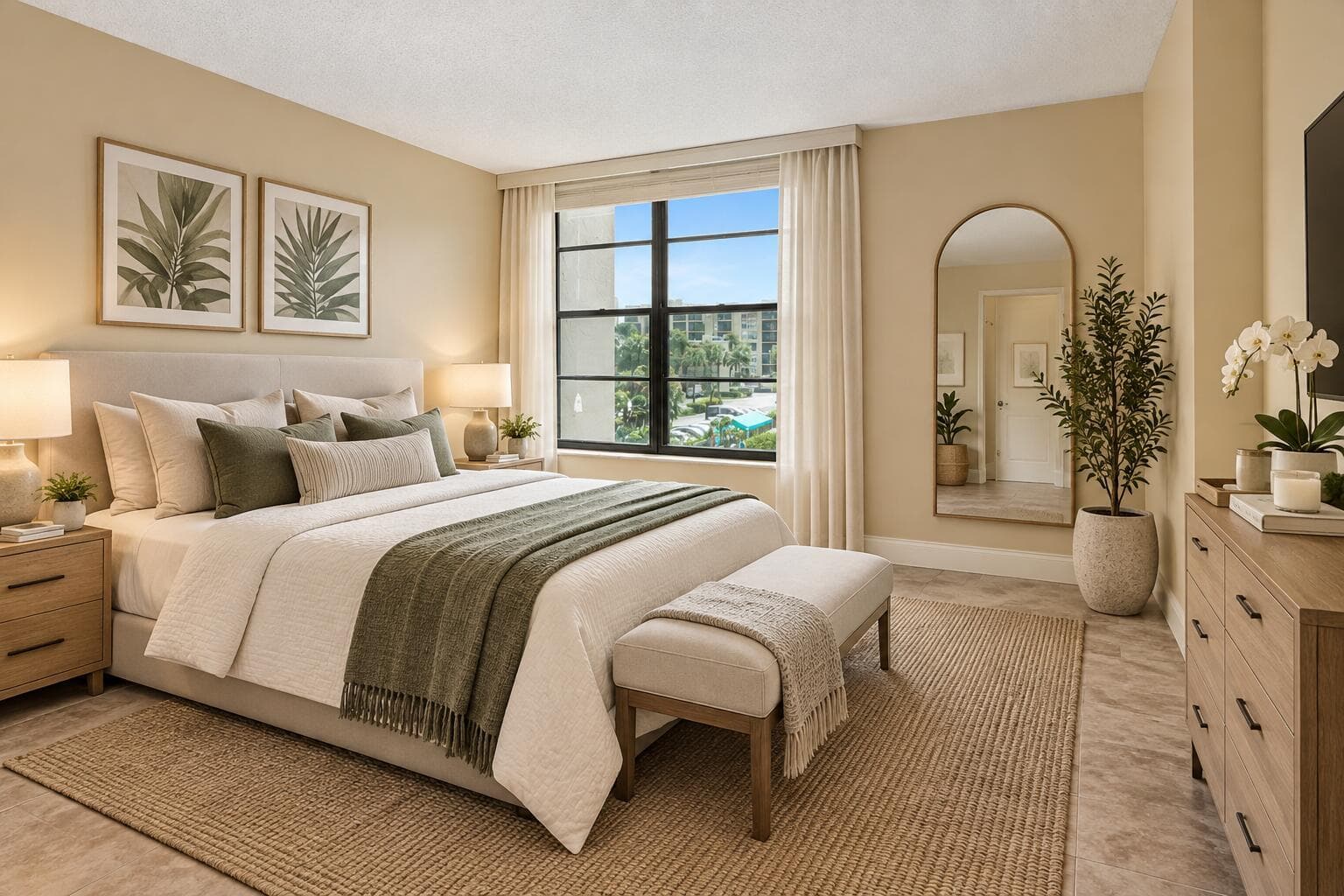 Master Bedroom (Virtually Staged)