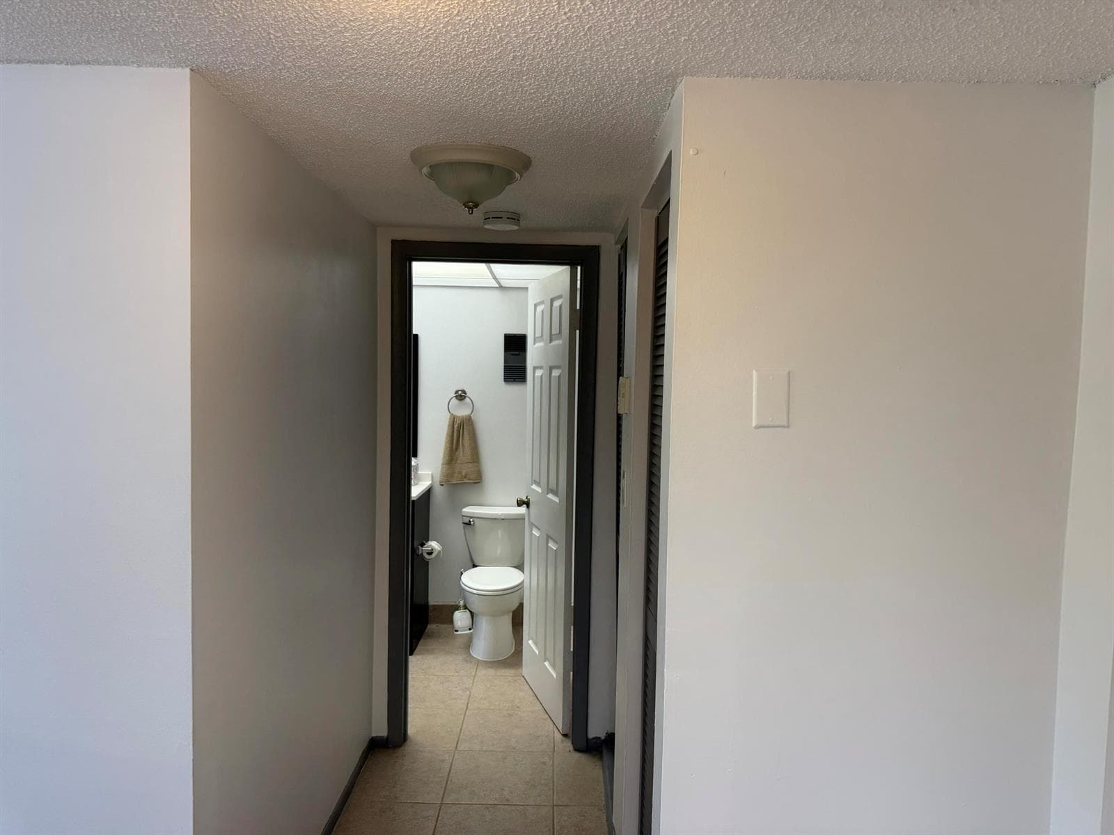 Corridor to bathroom