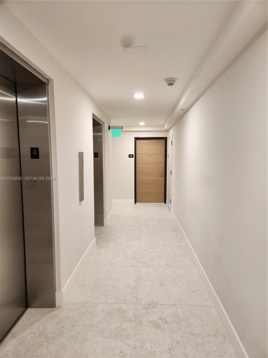 Renovated hallways & doors